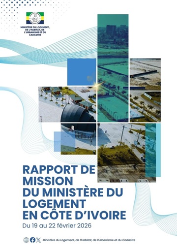 Rapport de mission du Ministère du Logement, de l’Habitat, de l’Urbanisme et du Cadastre en République de Côte d’Ivoire